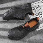 Men’s Cushioned Mesh Walking Shoes for Hot, Tired Feet | Wide-Toe Comfort & Arch Support for Long Walks