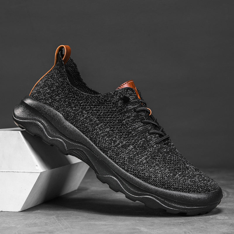 Men’s Cushioned Mesh Walking Shoes for Hot, Tired Feet | Wide-Toe Comfort & Arch Support for Long Walks