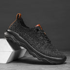 Men’s Cushioned Mesh Walking Shoes for Hot, Tired Feet | Wide-Toe Comfort & Arch Support for Long Walks