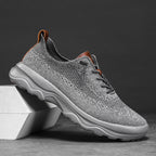 Men’s Cushioned Mesh Walking Shoes for Hot, Tired Feet | Wide-Toe Comfort & Arch Support for Long Walks