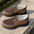 (⏰Limited Time Sale 70% OFF🔥)Men’s High-Support Mesh Slip-On Walking Shoes for Hot, Tired & Wide Feet | Arch Support for Daily Walks