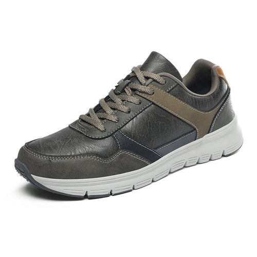 (⏰Limited Time Sale 70% OFF🔥)Men’s Genuine Leather Walking Shoes for Tired, Wide Feet | Cushioned Arch Support & All-Day Comfort