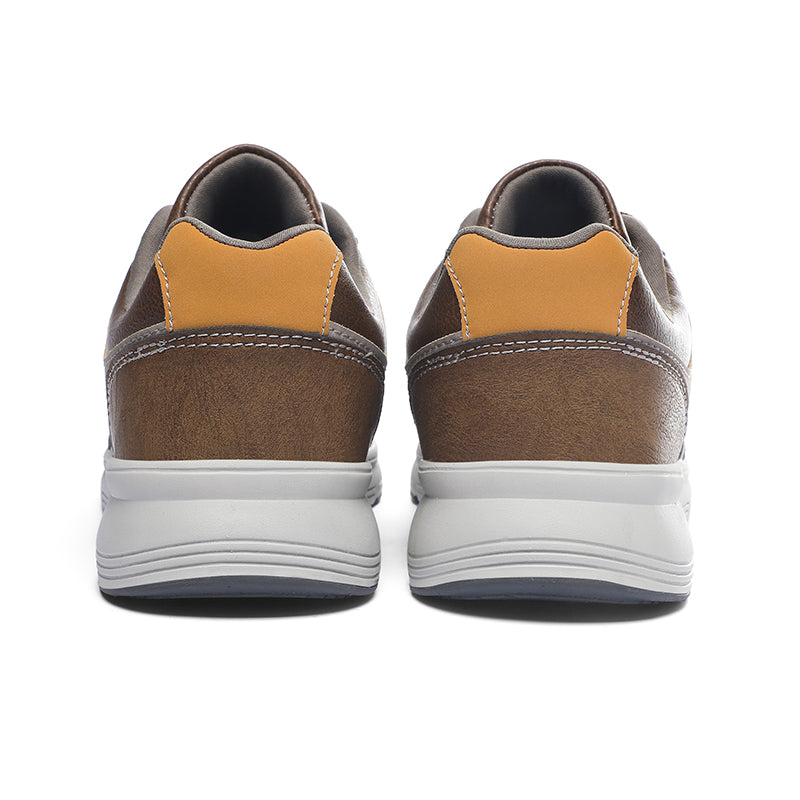 (⏰Limited Time Sale 70% OFF🔥)Men’s Genuine Leather Walking Shoes for Tired, Wide Feet | Cushioned Arch Support & All-Day Comfort