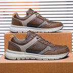(⏰Limited Time Sale 70% OFF🔥)Men’s Genuine Leather Walking Shoes for Tired, Wide Feet | Cushioned Arch Support & All-Day Comfort