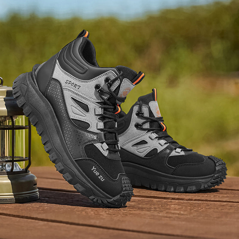 Men’s Protective Hiking & Work Shoes | Wide Toe Box, Arch Support & Puncture-Resistant Midsole
