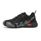 Men’s Wide-Fit Mesh Hiking & Walking Shoes for Swollen, Tired Feet | Arch Support & All-Day Cushioning