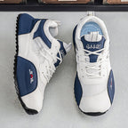 Men's Mesh Walking Shoes - Roomy Toe Box,No Arch Support,Breathable Canvas,Flexible Non-Slip Sole,Machine Washable,Lace-Up,Walking,Daily Wear
