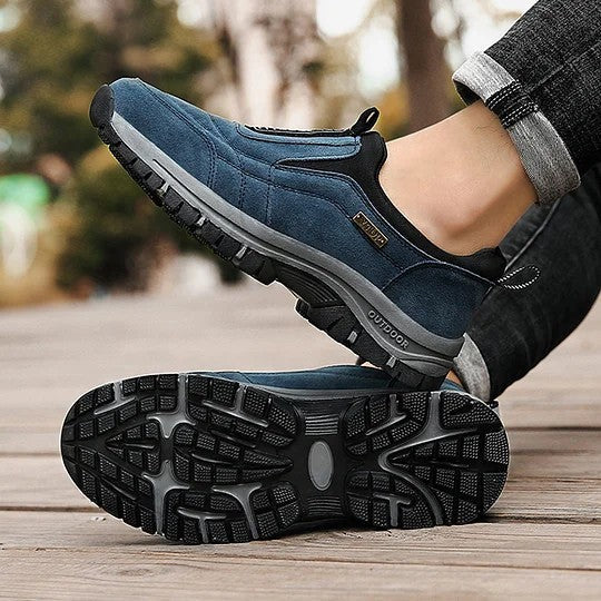 Men's Comfortable Waterproof Walking Shoes Non-Slip Hiking Shoes