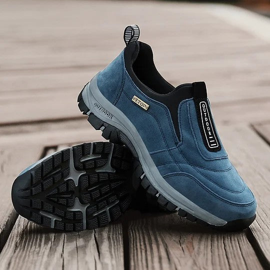 Men's Comfortable Waterproof Walking Shoes Non-Slip Hiking Shoes
