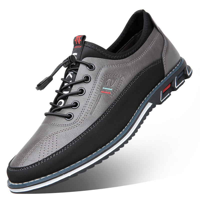 (💥NOW ON: 70% OFF Independence Day Sale!🔥)Men's Cowhide Oxford Business Casual Shoes Office Loafers Dress Comfort Driving Shoes