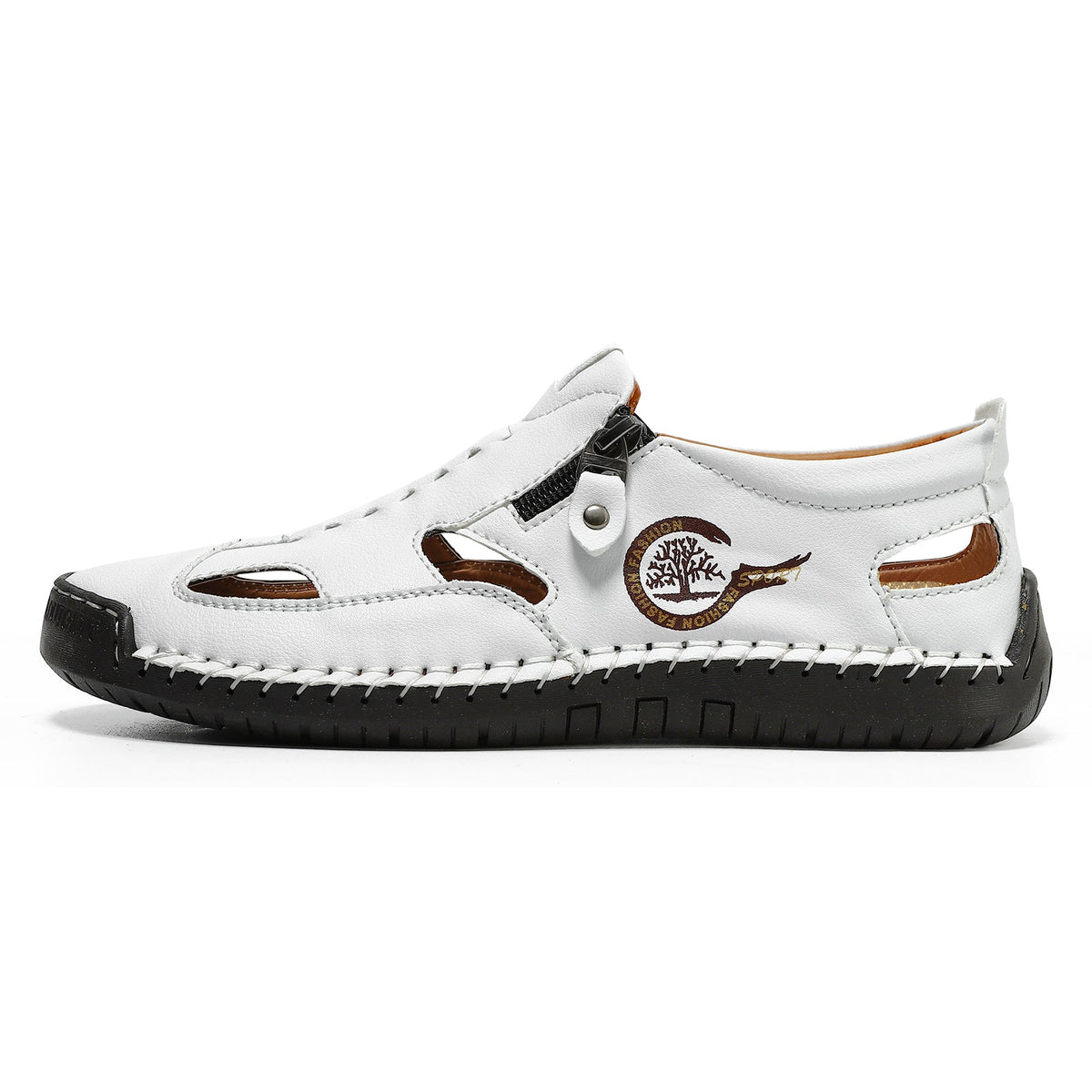 (⏳NOW ON: 70% OFF Sale! 🔥)Mens Casual Shoes Summer Breathable Sneakers Loafers Walking Shoes Hand Made Lace-Up Leather Dress Flats Shoes for Driving Business Working Office