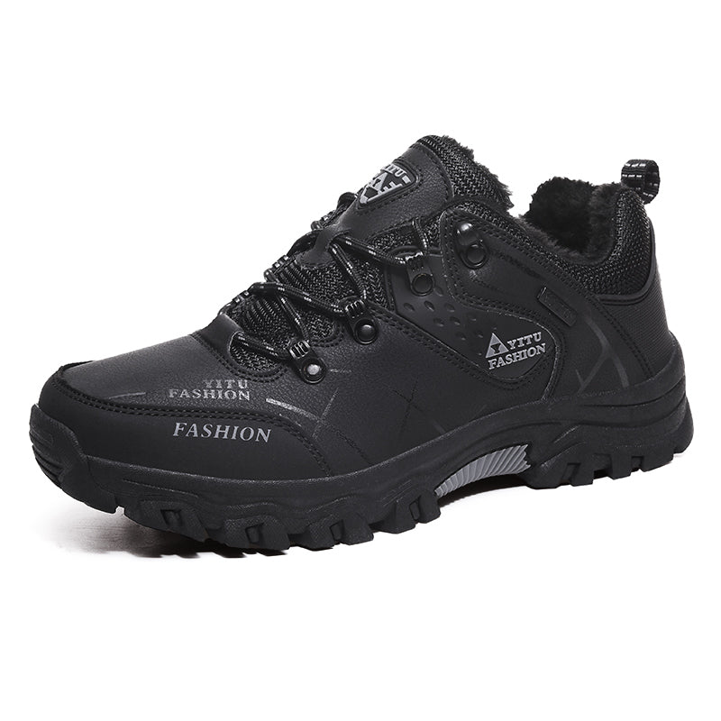 Latest Men's Genuine Leather Non-Slip Waterproof Outdoor Hiking Shoes