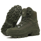 Men's Combat Boots Orthopedic Support Hiking Boots Waterproof Anti-Puncture Work Boots