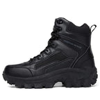 Men's Combat Boots Orthopedic Support Hiking Boots Waterproof Anti-Puncture Work Boots